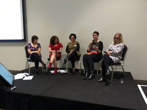 Emma Field, Laura Poole, Lynne Smith, Emily Rayner and Julia Keady-Blanch